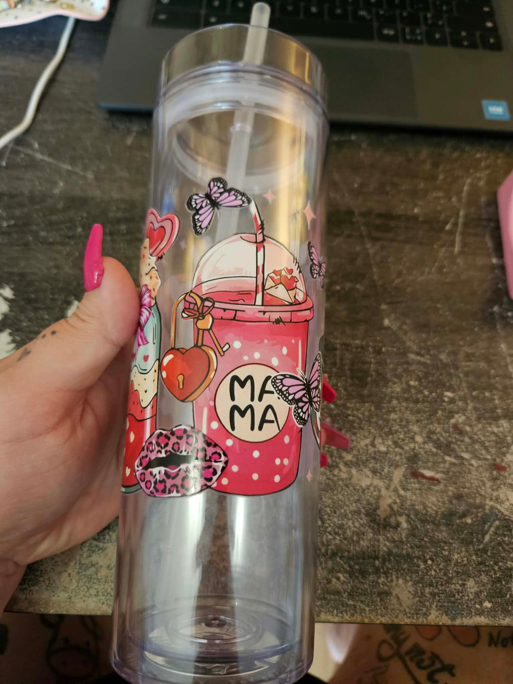 Tumbler mama cafe 20 onces