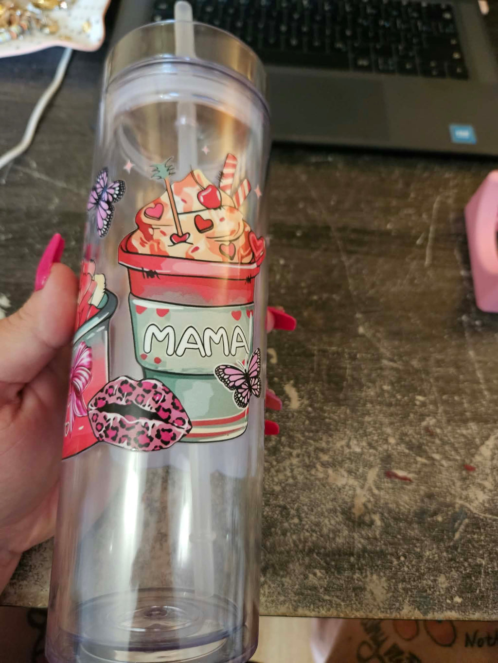 Tumbler mama cafe 20 onces