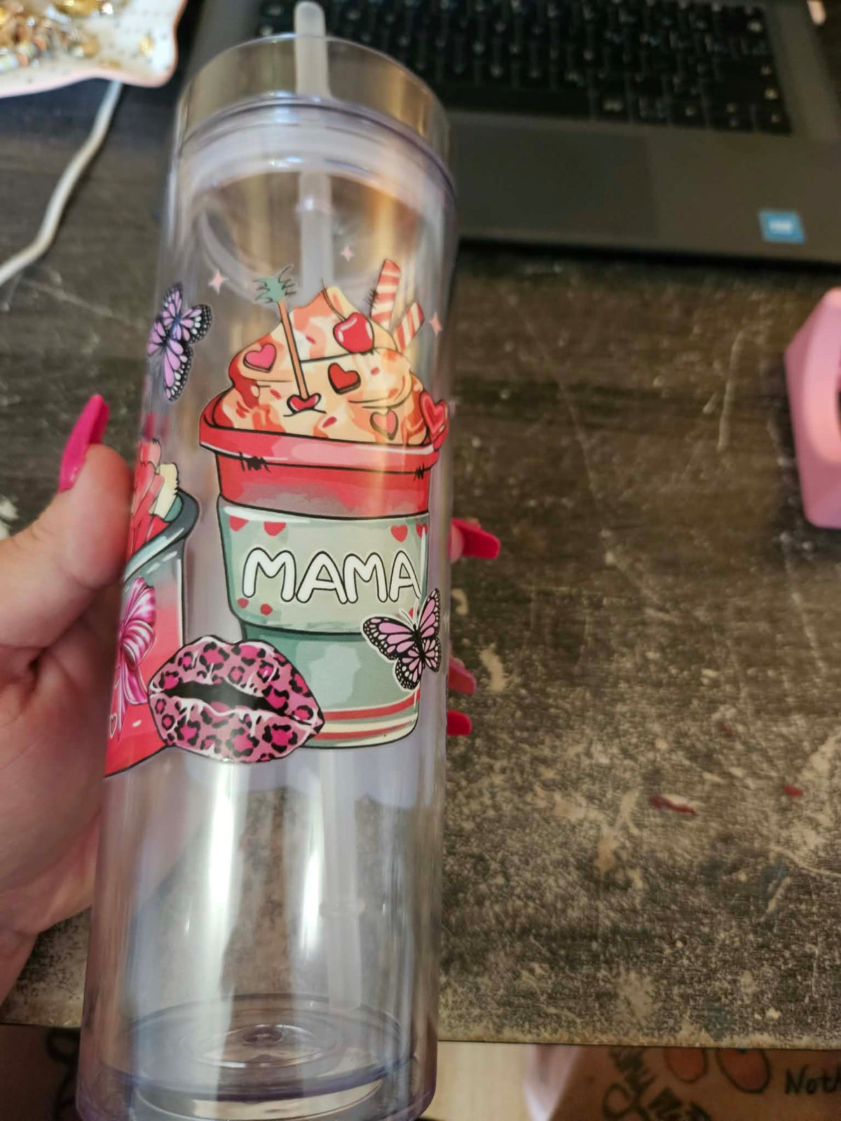 Tumbler mama cafe 20 onces