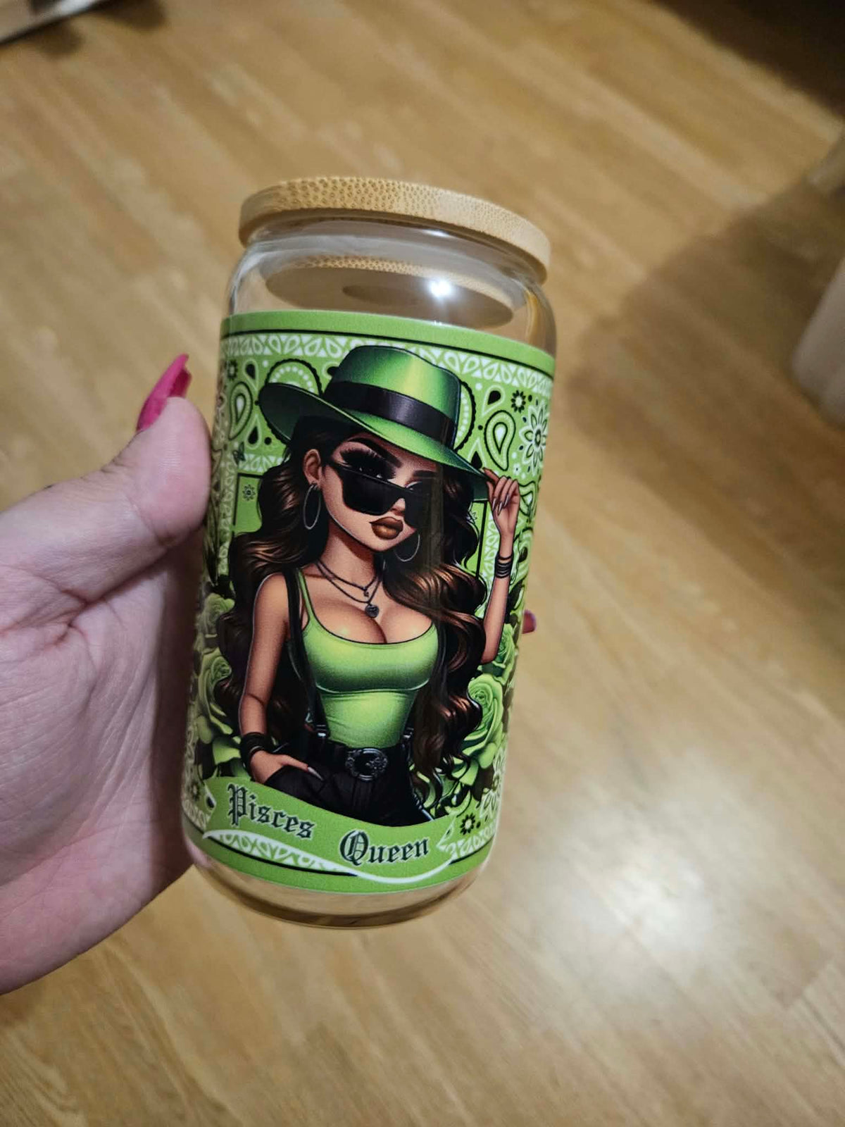 Verre en vitre de 20 onces bandana astro