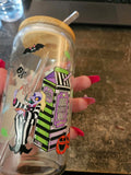 Verre en vitre bettlejuice halloween
