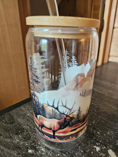 Verre en vitre 20 onces chasse
