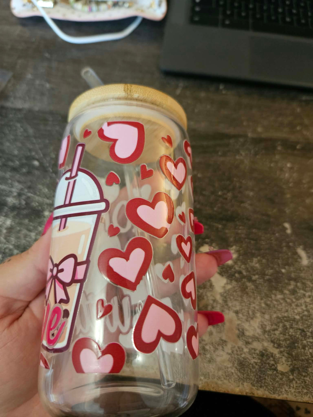 Verre en vitre love